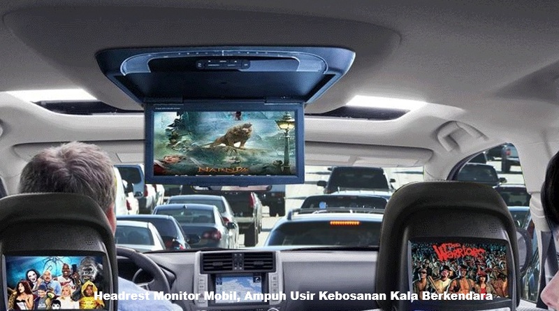 Headrest Monitor Mobil